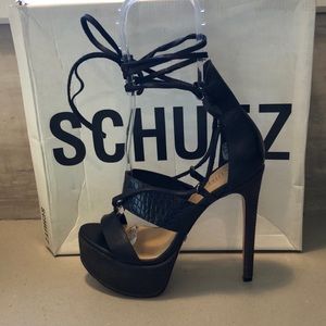 Schutz Stiletto Sandals